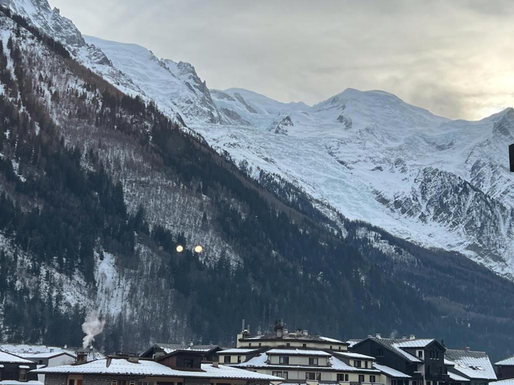 Studio Dent Du Caiman, Chamonix Hyper Centre, Parking, Vue Mont Blanc 外观 照片